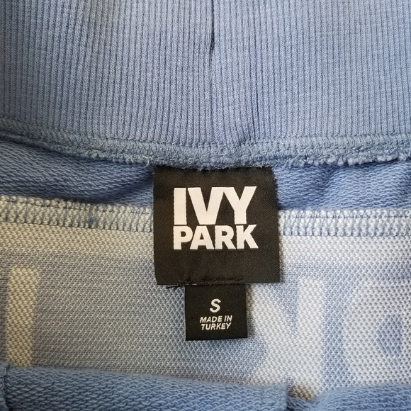 Ivy Park Blue and White Shorts, Size S - Picture 7 of 8